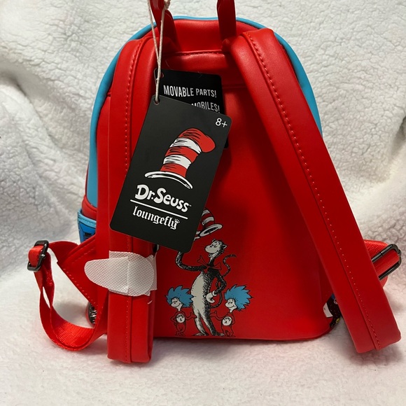 Loungefly Dr. Seuss Colorful Character Mini Backpack - Picture 4 of 6